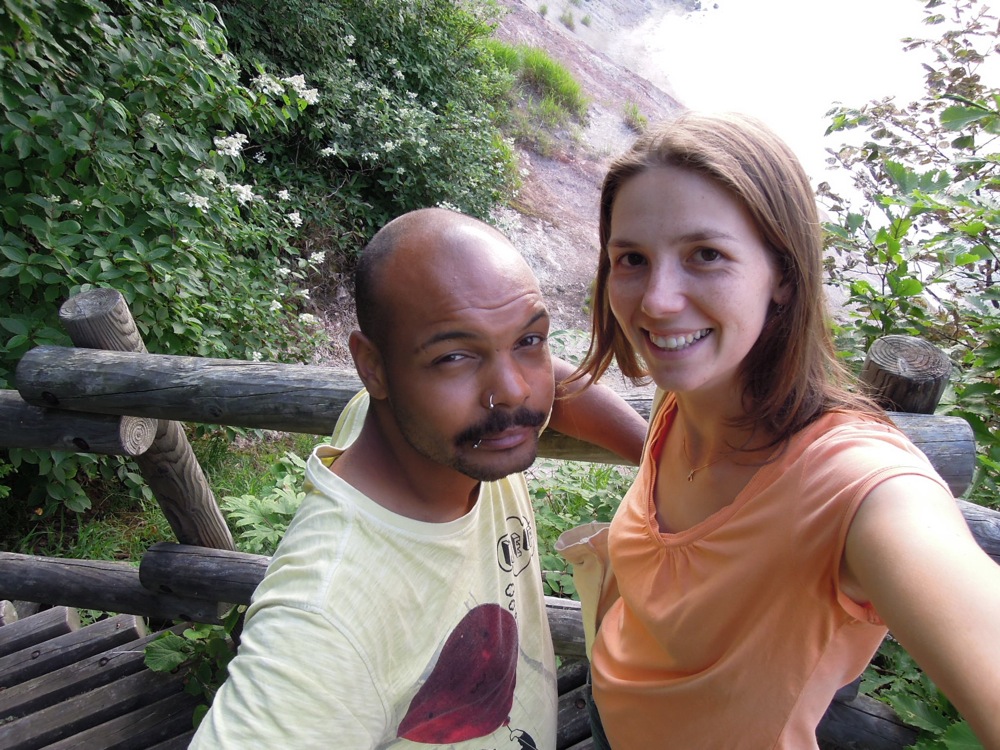 Péninsule de Wakoto et lac Kussharo: auto-photo... prise 4!