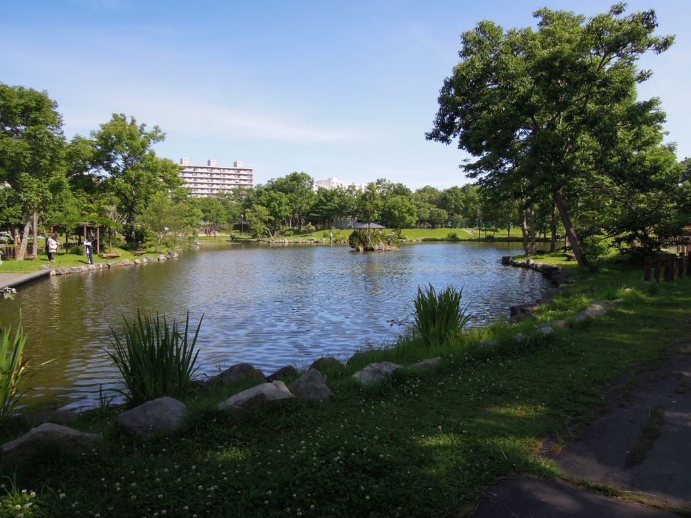 Un parc de la ville de Kushiro