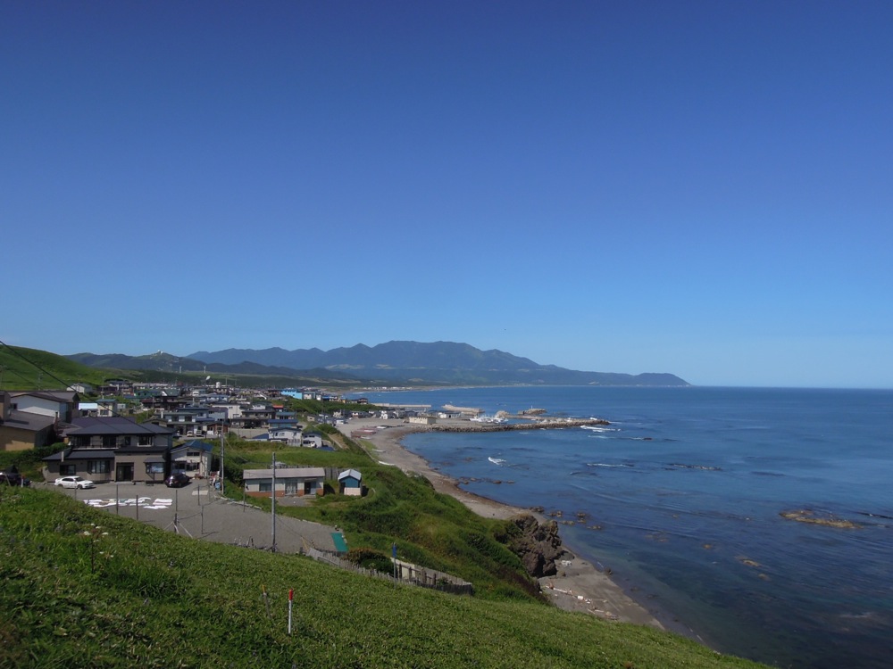 Sur la route du cap Erimo