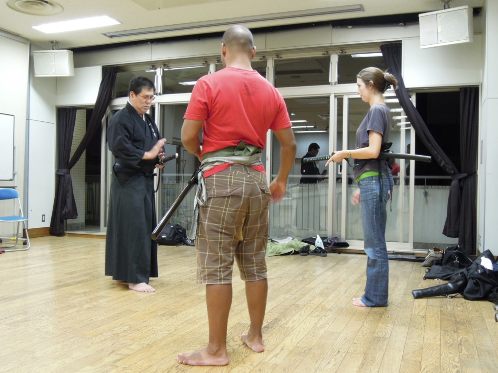 Iaido: art martial japonais se focalisant sur l'acte de dégainer le sabre et de trancher en un seul mouvement
