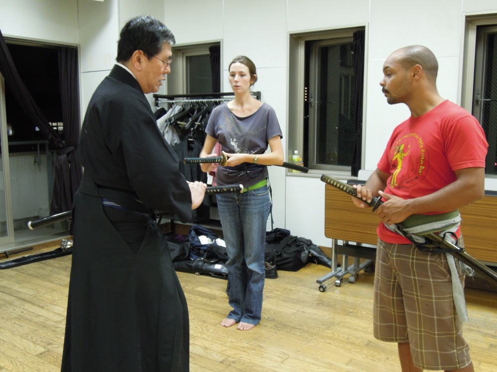 Iaido: art martial japonais se focalisant sur l'acte de dégainer le sabre et de trancher en un seul mouvement