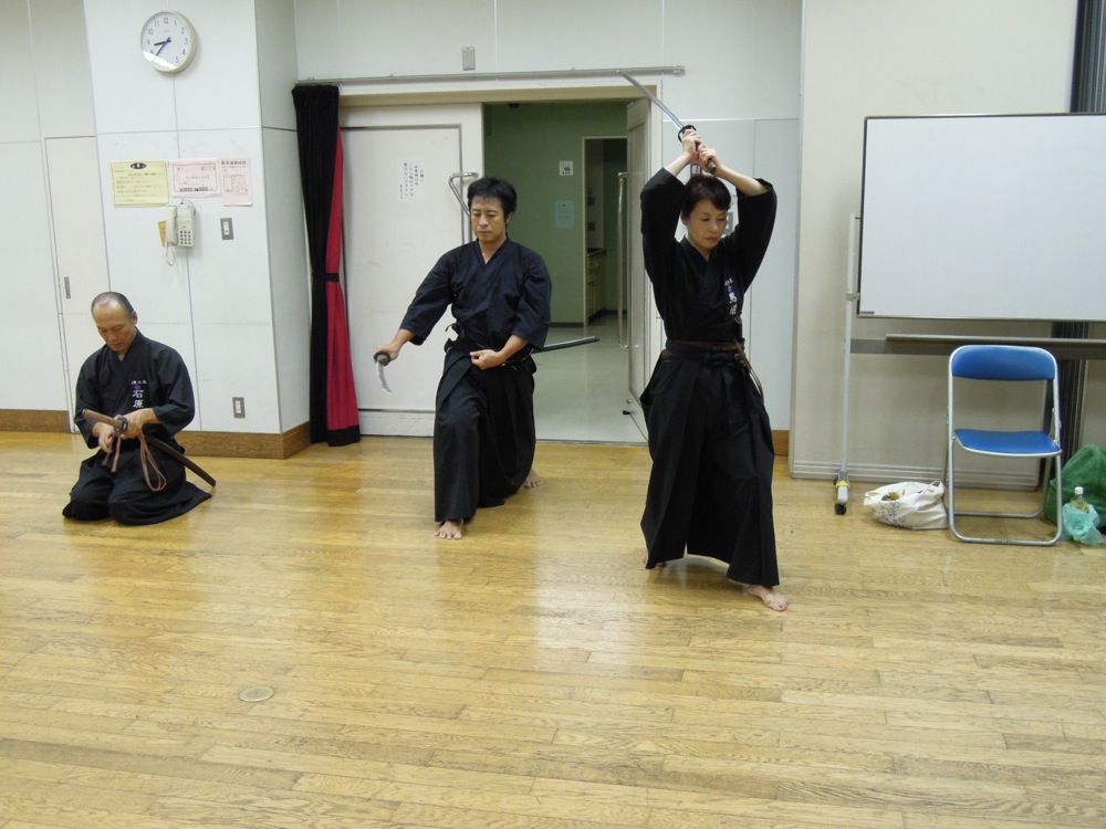 Iaido: art martial japonais se focalisant sur l'acte de dégainer le sabre et de trancher en un seul mouvement