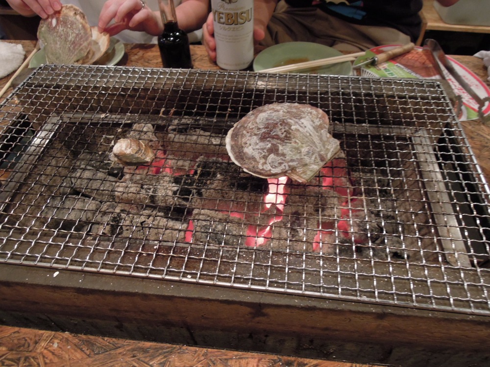 Nos repas: resto de fruits de mer au barbecue avec Florence et Masa