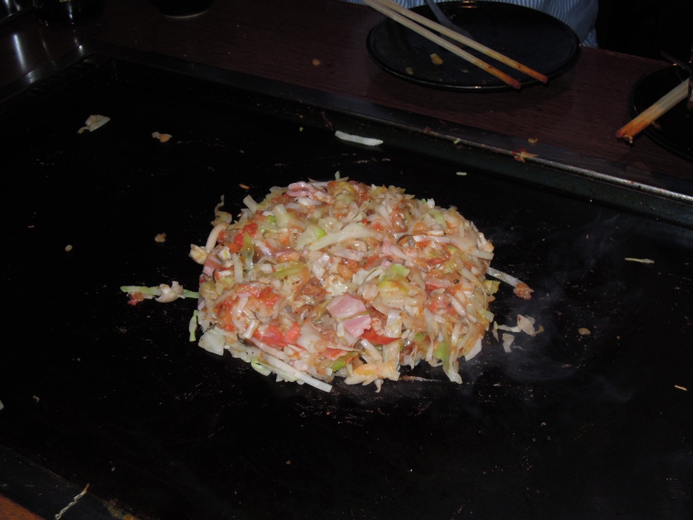 Nos repas: resto de monja avec Fumi