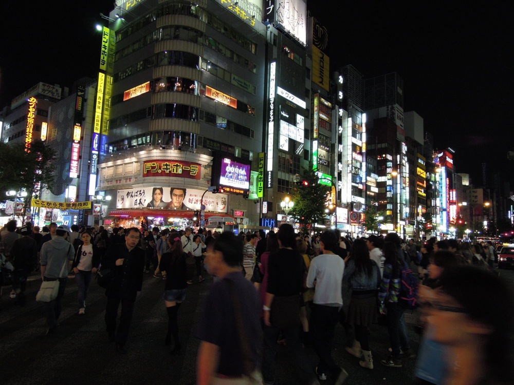 Un samedi soir à Shinjuku