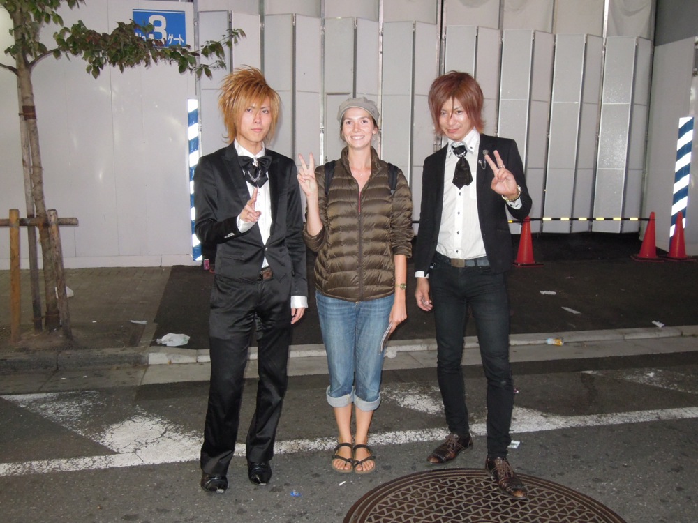 Un samedi soir à Shinjuku: photo avec des escort boy à la pointe de la mode... de Shinjuku!