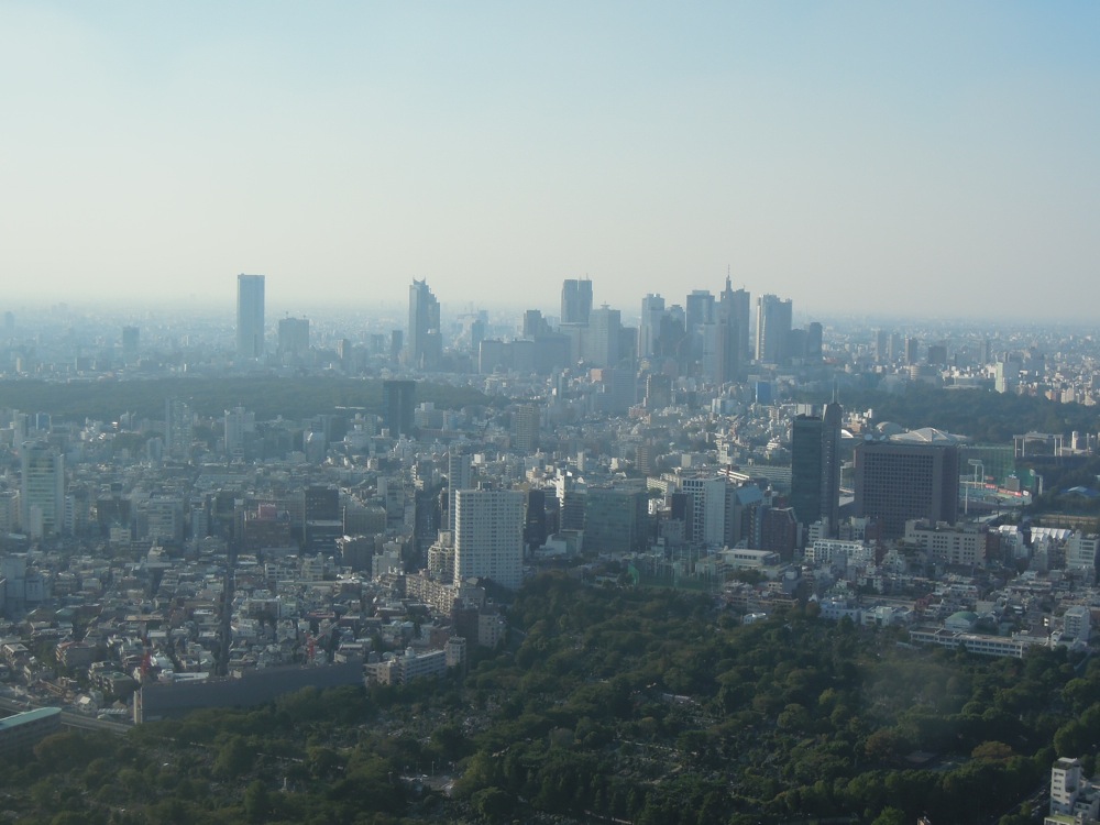Photos de Tokyo... en vrac: Vue du haut de la Tour Mori à Roppongi